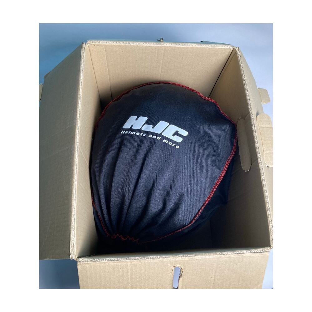 HJC Full Face Motorcycle DOT Helmet Med Original Box & Bag - Picture 14 of 16